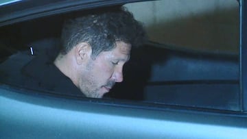 Así fue la visita del 'Cholo' Simeone al Lucio Fariña