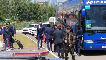 La Selecci&oacute;n Colombia lleg&oacute; a Saransk para el debut del Mundial de Rusia 2018 ante Jap&oacute;n