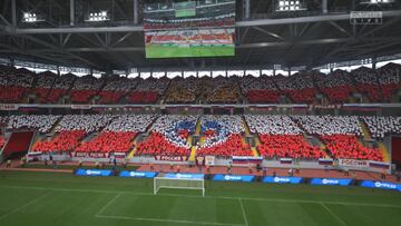 Ambiente en el estadio cuando la selecci&oacute;n rusa juega como local en FIFA 22.