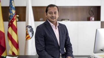 El presidente del Valencia CF, Anil Murthy.