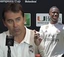 Lopetegui valoró el debut de Vinicius con el Real Madrid