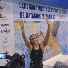 Récord de España y mínima para Lidón, la reina de la velocidad