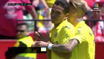 Bacca hace gol y se disculpa con la hinchada de Sevilla