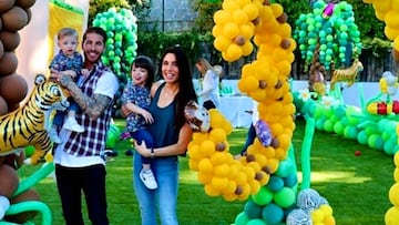 Sergio Ramos y Pilar Rubio celebran la fiesta de cumplea&ntilde;os de su hijo