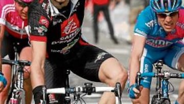 <b>VICTORIOSO. </b>Valverde inauguró el palmarés español en la Lieja.