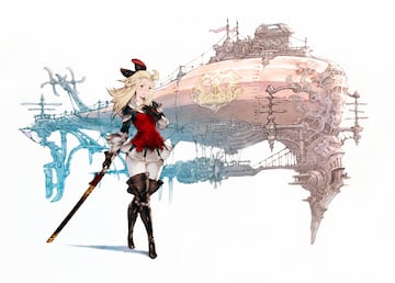 Ilustracin - Bravely Default: Flying Fairy (3DS)