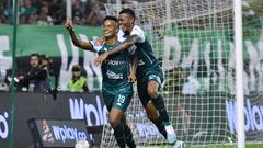 Luis Sandoval le dio el triunfo a Deportivo Cali ante Santa Fe en la ida de los octavos de final de la Copa BetPlay.