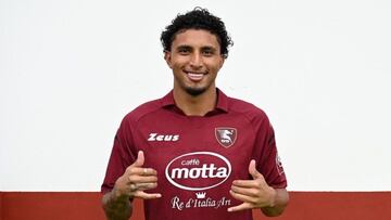 El jugador de la Salernitana &Eacute;derson.