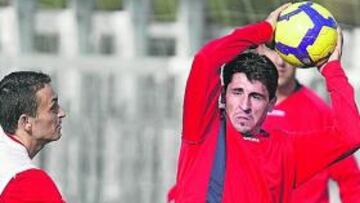 <b>PROTAGONISTA. </b>Roberto Peragón será el gran ausente del encuentro de esta tarde en Montilivi.