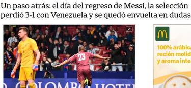 La prensa mundial, sin piedad: "Messi no puede tapar el bosque"