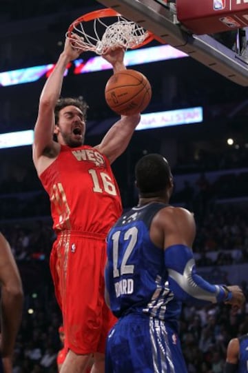 El cuarto All-Star de Gasol fue al año siguiente, en el 2011; firmando tres años de participación sucesiva en el Partido de las Estrellas de la NBA.