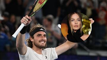 La &declaraci車n* de Tsitsipas a Margot Robbie