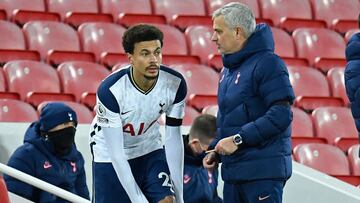 Mourinho y Dele Alli.