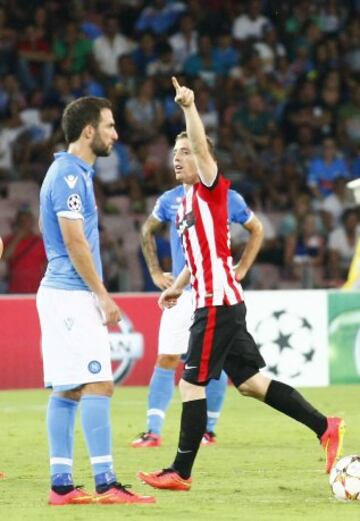 Gol de Iker Muniain. 0-1. 