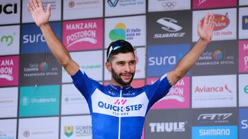 Fernando Gaviria gan&oacute; la segunda etapa de la carrera Colombia Oro y Paz que tuvo llegada en Palmira