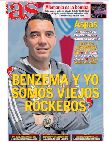 Las portadas de AS de abril