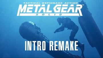 Metal Gear Solid: Increíble remake 4K de su inolvidable intro
