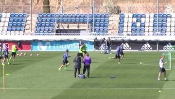El Madrid sigue preparando su partido frente al Athletic