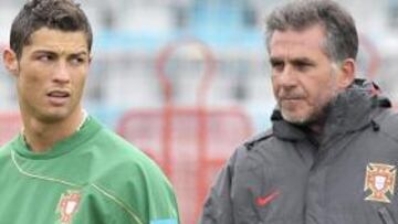 <strong>LUCES Y SOMBRAS.</strong> Queiroz alaba a Cristiano pero cree que hubiera sido mejor para él seguir en el Manchester.