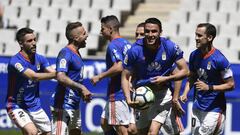 19/05/18 PARTIDO SEGUNDA DIVISION 
 REAL OVIEDO  -  SEVILLA ATLETICO FILIAL
 GOL DE FOLCH   ALEGRIA  