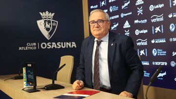 23/14/251 OSASUNA NUEVA JUJNTA DIRECTIVA
RUEDA DE PRENSA LUIS SABALZA TERCER MANDATO CONSECUTIVO