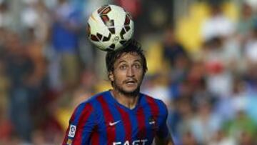 Héctor Rodas en el partido ante el Madrid