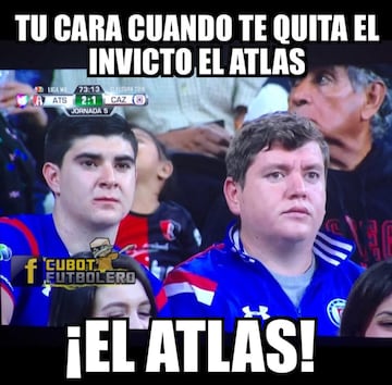 Los 18 memes que se burlan de Cruz Azul por su derrota ante Atlas