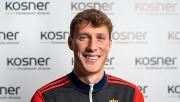 Jorge Herrando, central de Osasuna.