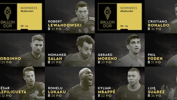 Nominados al Balón de Oro 2021: así hemos vivido la lista de France Football