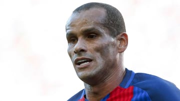 Rivaldo con el Barcelona.