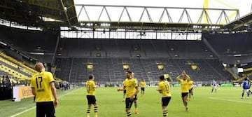 Luego de varios meses de que el fútbol estuviera suspendido a nivel mundial, la Bundesliga de Alemania volvió a las competencias el 16 de mayo, pero sin público.