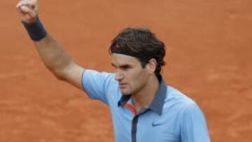 <b>MUY SEGURO. </b>Federer superó con firmeza a Acasuso.