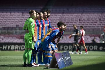 Once inicial del Barcelona 