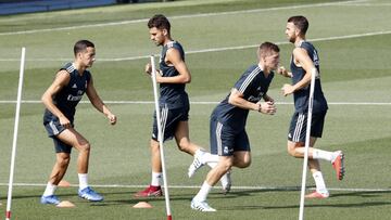 25/08/18 ENTRENAMIENTO REAL MADRID
LUCAS VAZQUEZ CEBALLOS MAYORAL KROOS