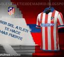 ¿Es ésta la nueva camiseta que lucirá el Atlético de Madrid?