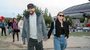 Gerad Piqué y Clara Chía llegan al Estadi Olímpic de Montjuïc para asistir al concierto de Coldplay, a 28 de mayo de 2023, en Barcelona (Cataluña, España)
CONCIERTO;MUSICA
David Oller / Europa Press
28/05/2023