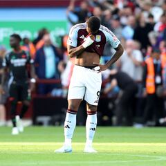 Durán, con pocas oportunidades en derrota ante Arsenal