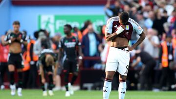 Durán, con pocas oportunidades en derrota ante Arsenal