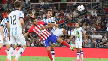 Koke, en el Atlético-Real de LaLiga Summer en Monterrey, México.