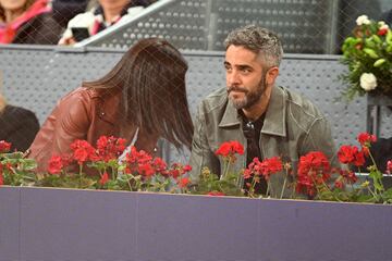 Roberto Leal durante el partido de Rafa Nadal en el Mutua Madrid Open.