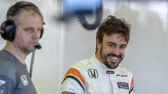 Fernando Alonso, actual piloto de McLaren Honda. 