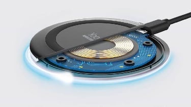 Despdete de los cables con este cargador inalmbrico, compatible con todo tipo de dispositivos