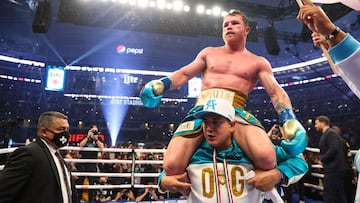 Seg&uacute;n declar&oacute; el promotor Eddi Hearn, Canelo &Aacute;lvarez podr&iacute;a subir a las 175 libras si logra arrebatarle a Caleb Plant el t&iacute;tulo Supermediano de la FIB.