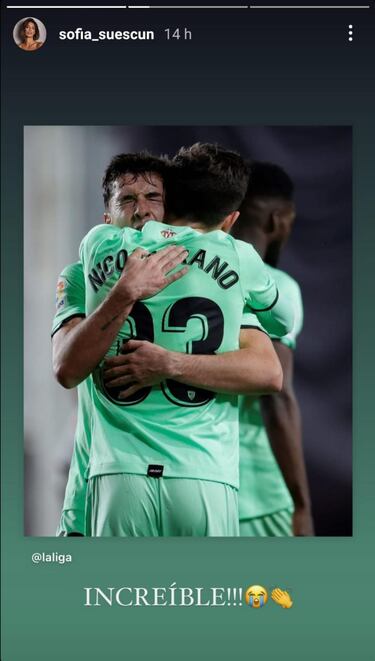 Sof赤a Suescun y &su relaci車n* con un futbolista del Athletic Club
