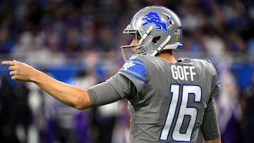 Con 3,398 yardas y 36 touchdowns, Jared Goff lidera una ofensiva que promedia 33.3 puntos por partido