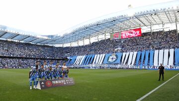 Riazor registró una gran entrada para el Deportivo - Linares del playoff de ascenso a Segunda