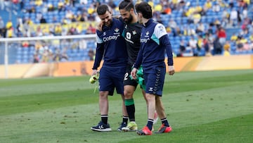 Isco, lesionado en Las Palmas.