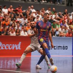 El Barça empata sobre la bocina; el Palma Futsal cae con claridad