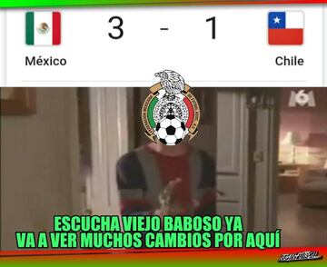 Los memes del México - Chile, amistoso de Fecha FIFA