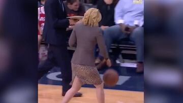 La reportera de ESPN que está arrasando en la NBA por este control con el balón